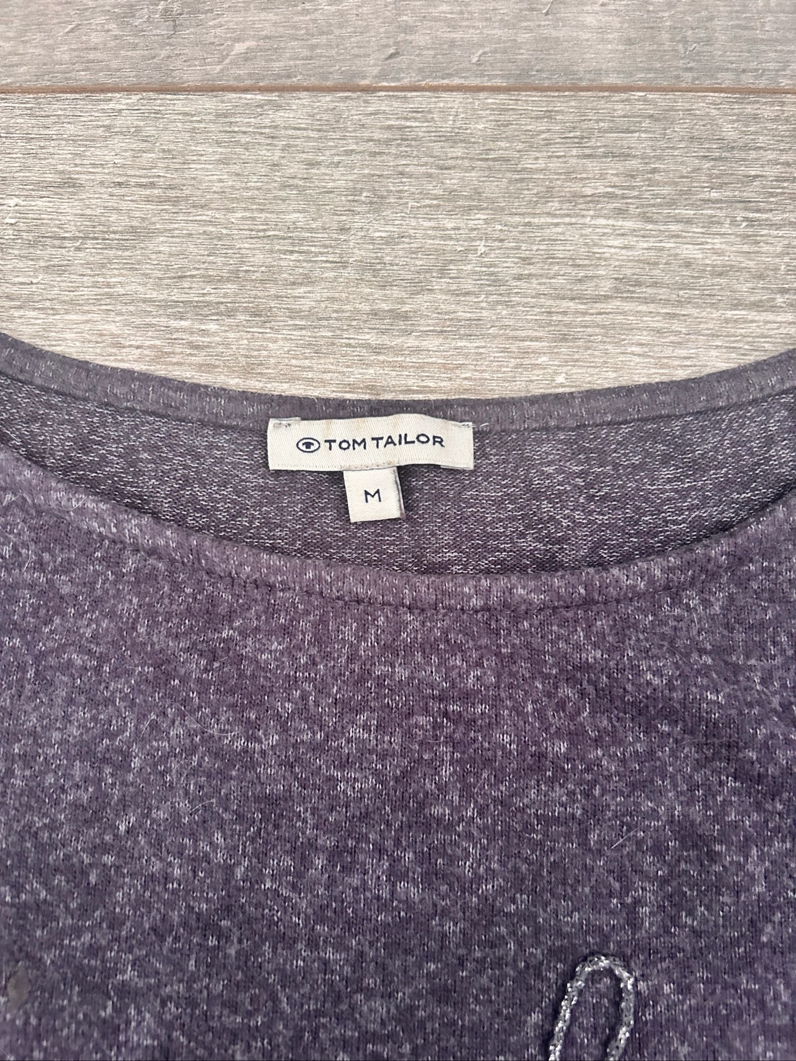 Tom Tailor T-shirt Longsleeve Dark Grey Melange joyful – Size M – photo 6